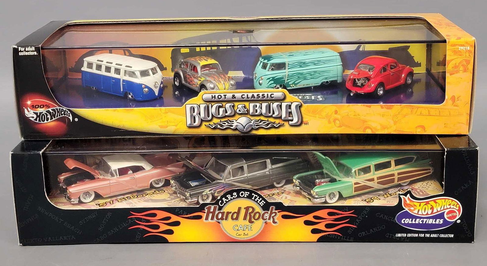 Group of two Hot Wheels Collectibles Multi car sets (1 of 8)