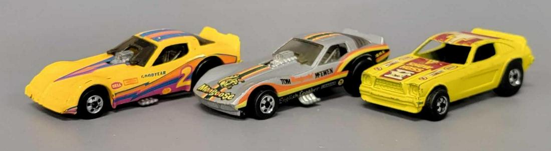 Group of three Hot Wheels Blackwall era cars (1 of 8)