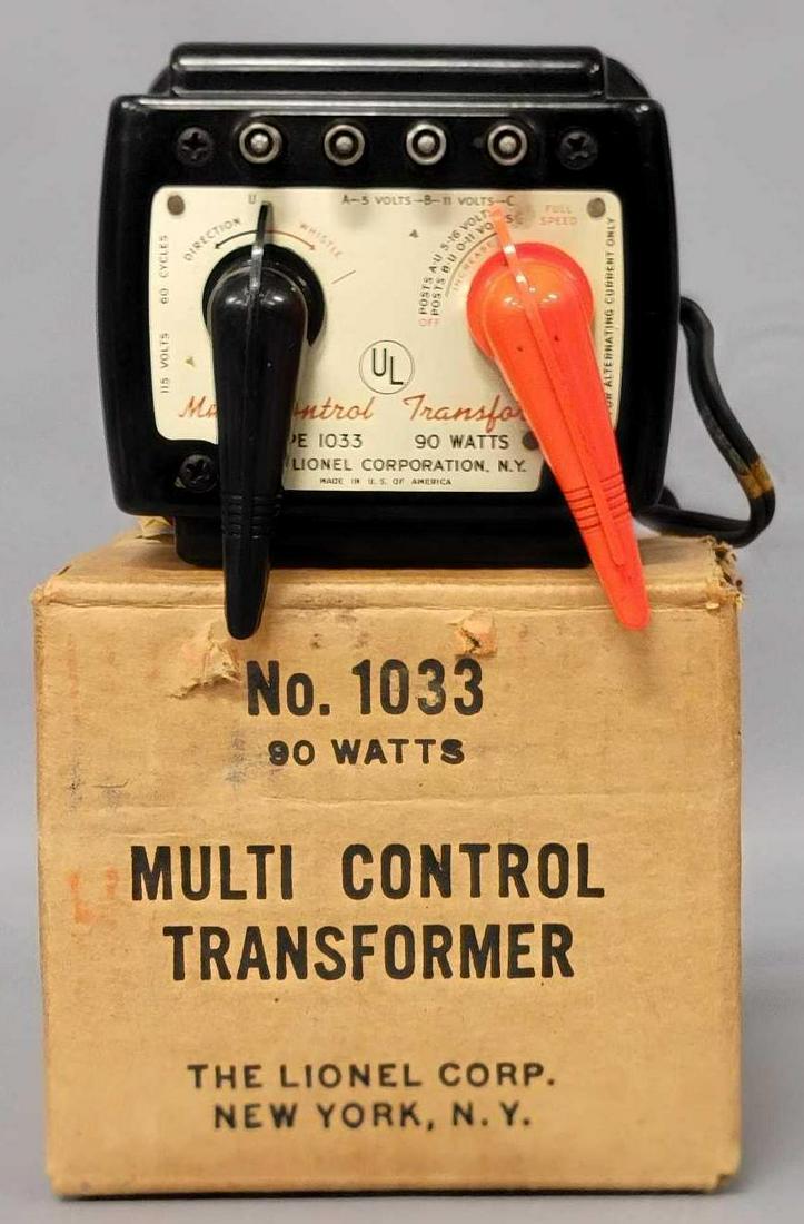 Lionel postwar O 1033 90 Watt transformer in OB (1 of 6)