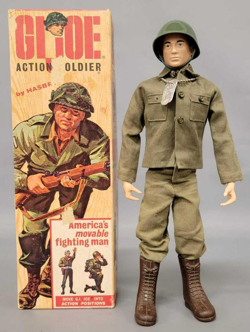 Vintage Hasbro 7500 Gi Joe Soft Head Action Soldier In