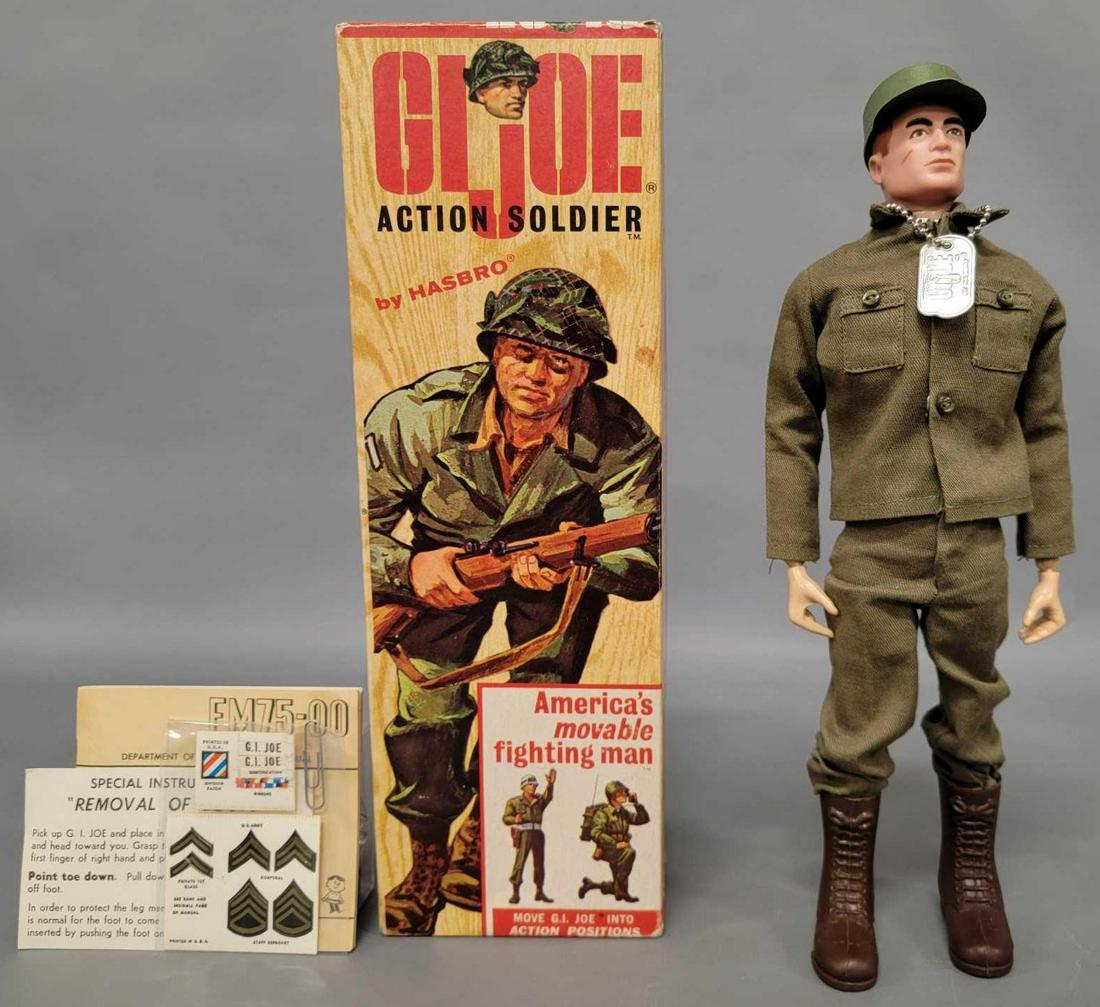 GIJOE アクション・ソルジャー（1964年）#7500 　当時物 1964 Hasbro - G.I. Joe Action Soldier Figure #7500 in
