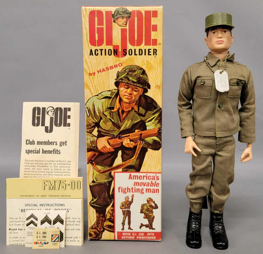 Vintage Hasbro 7500 GI Joe Action Soldier in double R folded box (1 of 14)