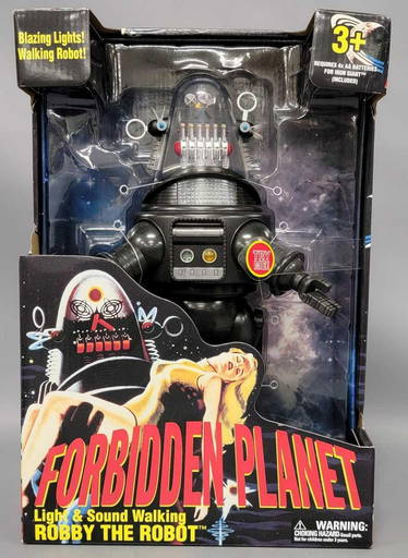 Forbidden Planet Robby The Robot Figure with Light & Walking Sound for sale  online