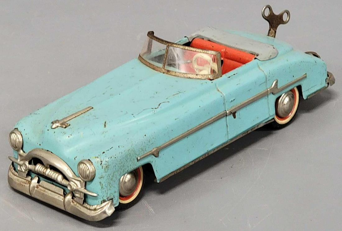 1950 Distler Packard 10" US Zone Germany Windup tin toy (1 of 8)