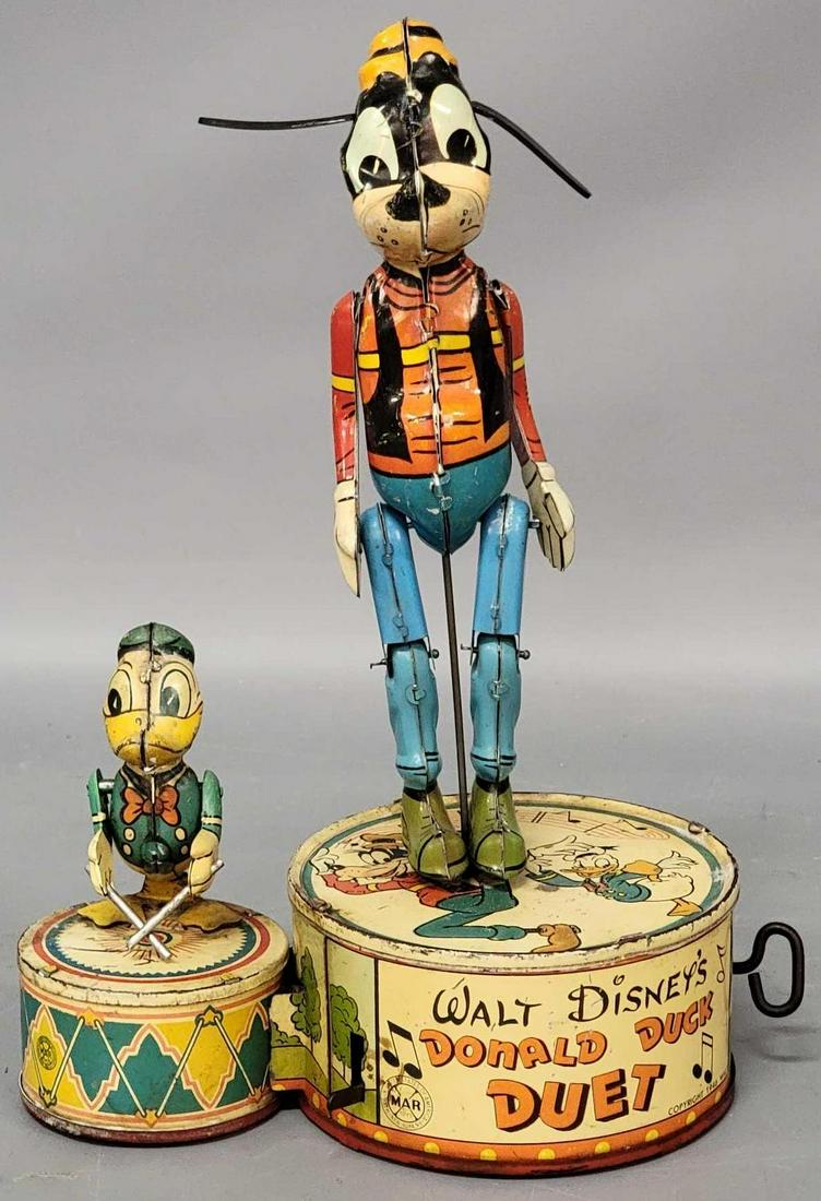 Marx Walt Disney's Donald Duck Duet windup (1 of 7)