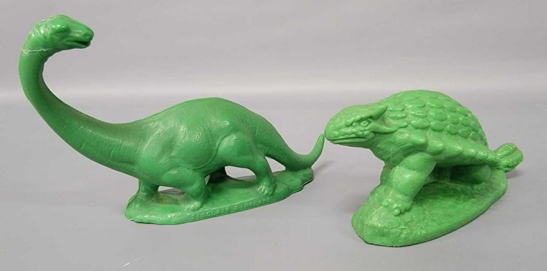 1965 New York Worlds Fair Mold A Rama Sinclair Dinoland Dinosaurs (1 of 7)