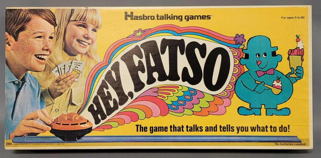 Hasbro talking games Hey, Fatso board game inner contents sealed (1 of 9)