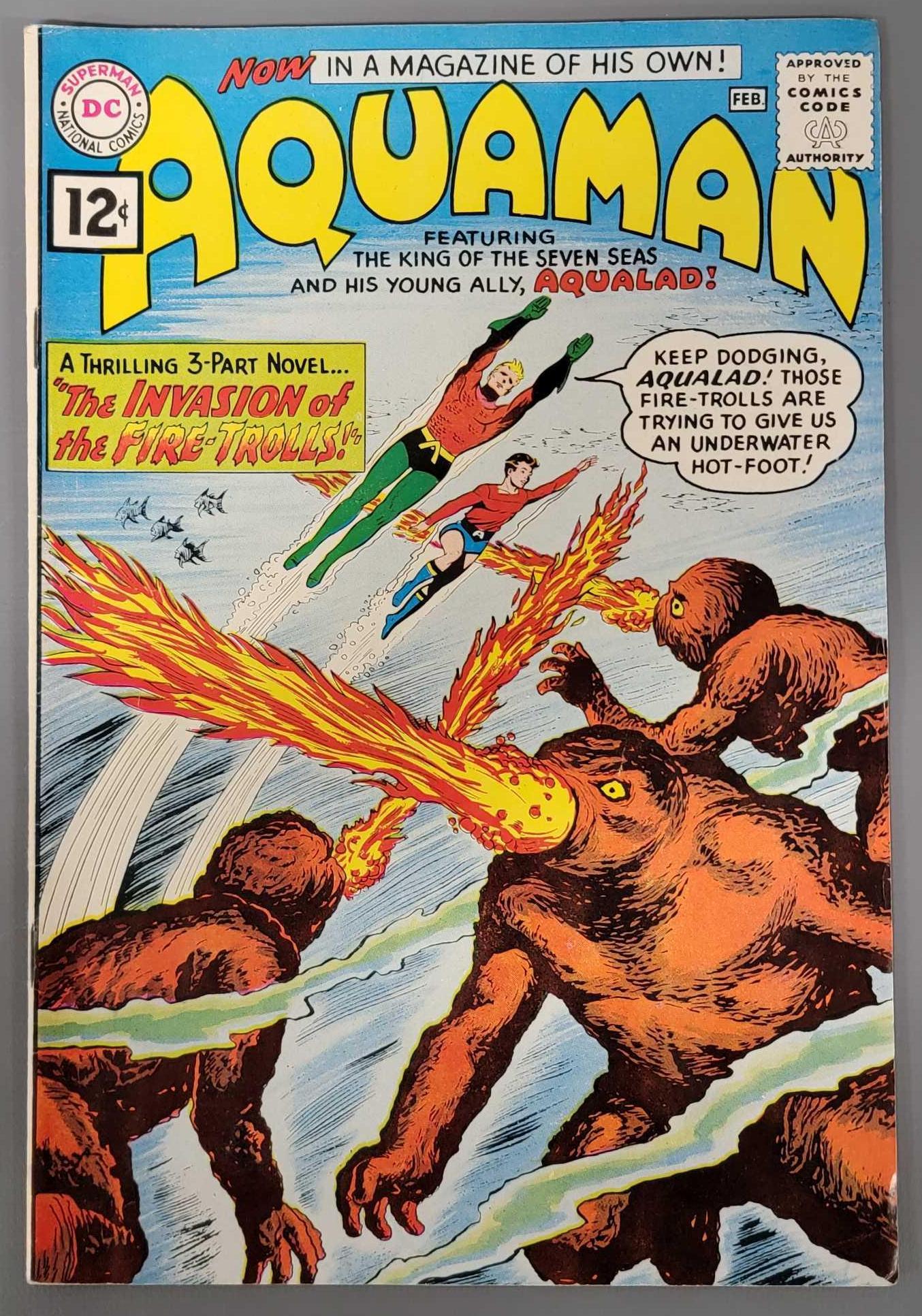 DC Aquaman #1 silver age key 1st Qwsp (1 of 11)