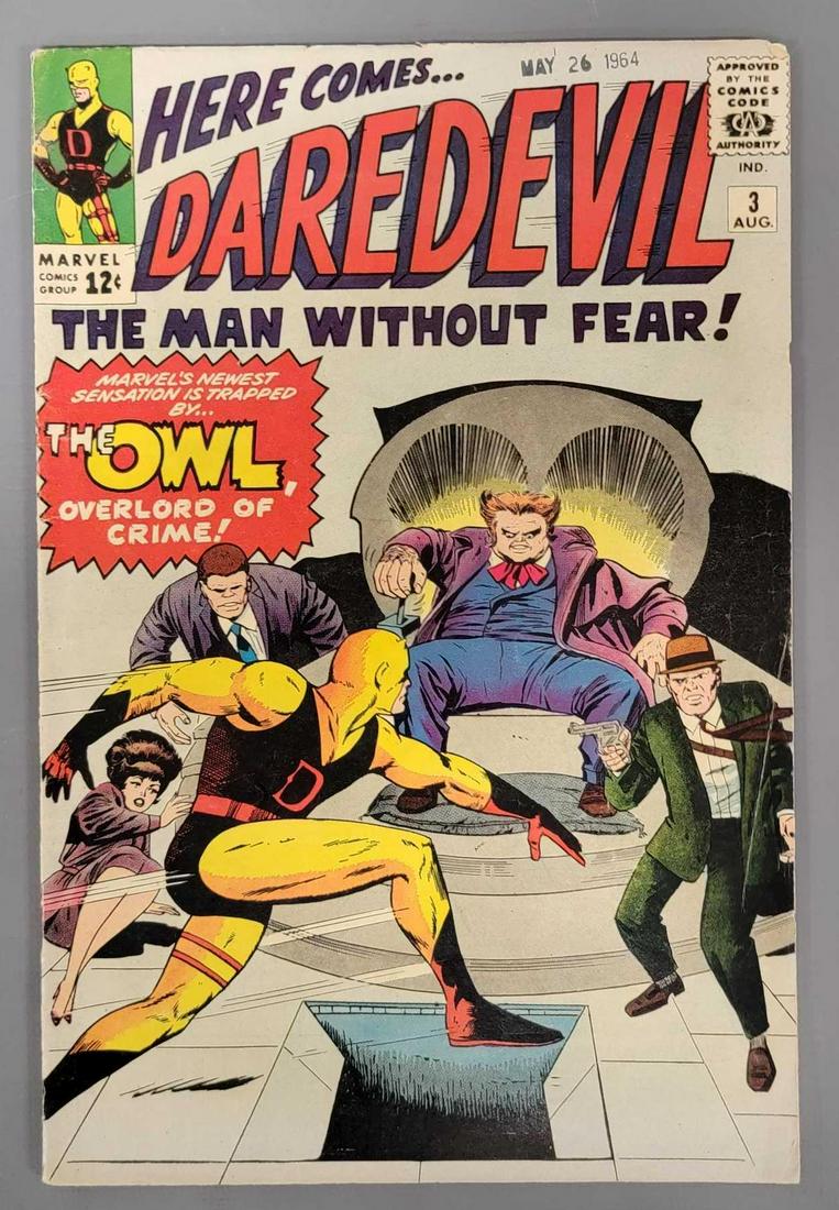 Marvel Daredevil 3 1st appearance of The Owl (1 of 11)