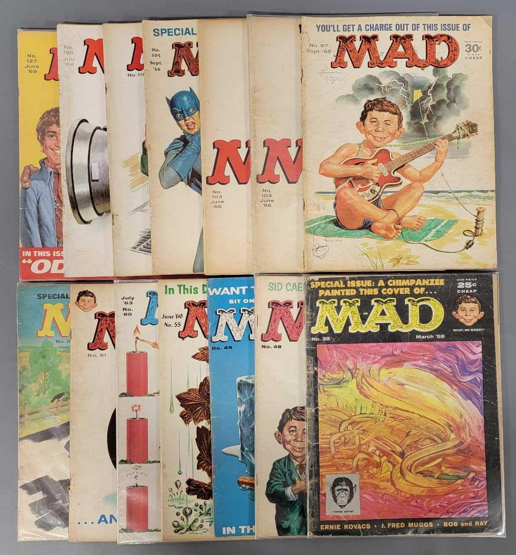Fourteen Mad Magazine 38-103 (1 of 3)