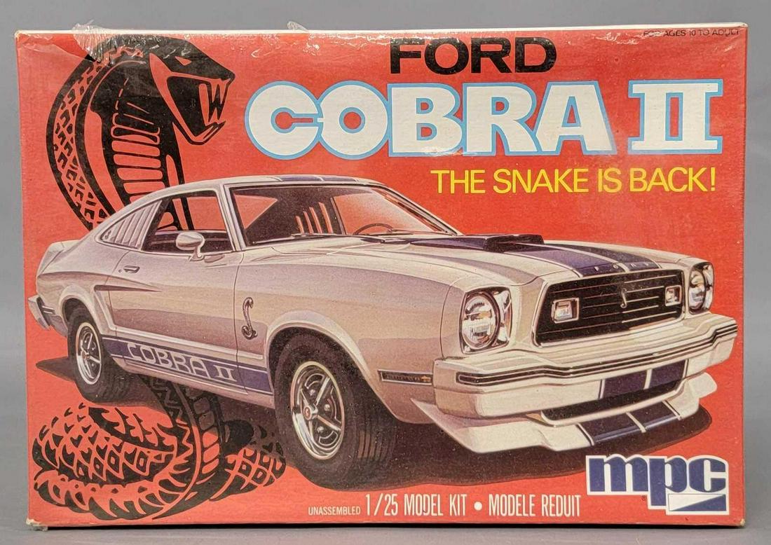 Mpc 1/25 scale Ford Cobra II model kit factory sealed (1 of 6)