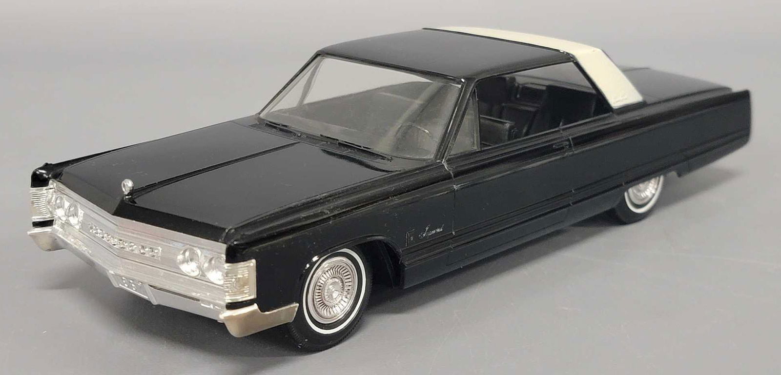 1967 black Chrysler Imperial dealer promo coaster car (1 of 7)