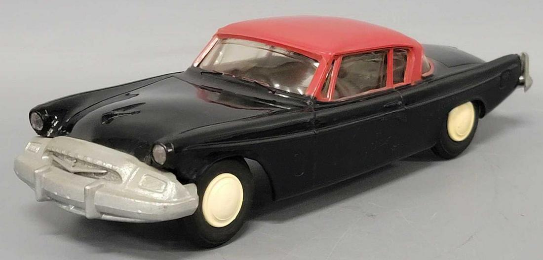 AMT 1955 black Studebaker hardtop dealer promo friction car (1 of 7)