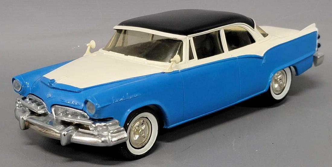 AMT 1955 two tone Dodge Royal Lancer hardtop dealer promo coaster car (1 of 7)