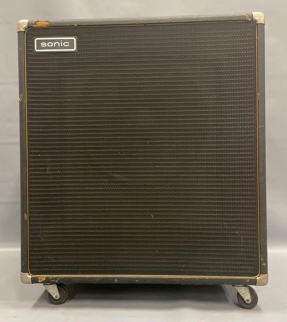 Vintage Sonic bass cabinet with 15â€ speaker (1 of 6)