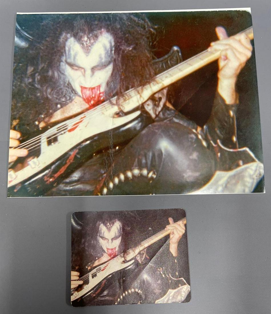 Rare photo of Gene Simmons on KISS first US tour (1 of 4)