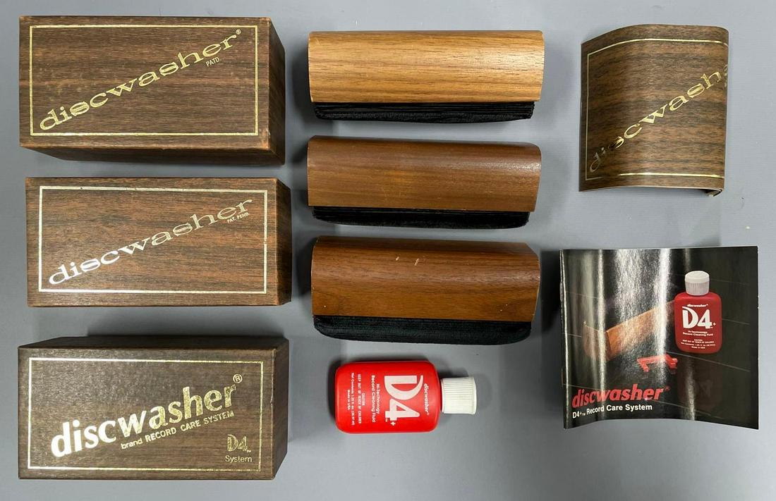 Three Discwasher record care cleaners (1 of 3)