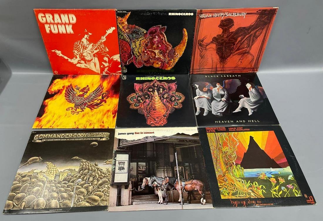 Nine 1960â€™s and 1970â€™s LPâ€™s (1 of 5)