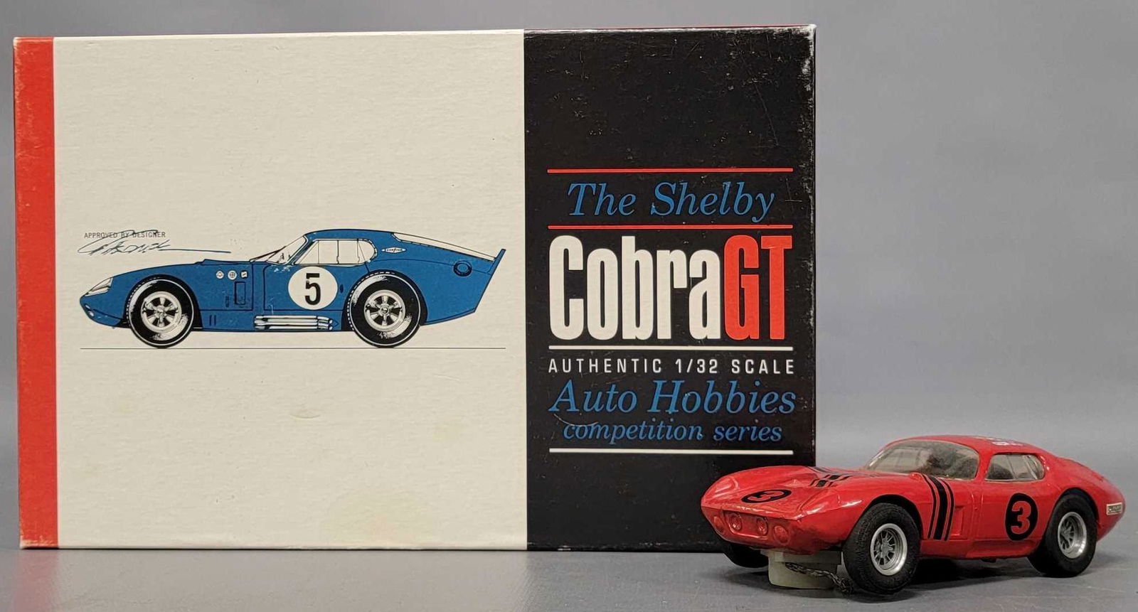 Auto Hobbies 1/32 scale slot car kit Cobra GT built in original box