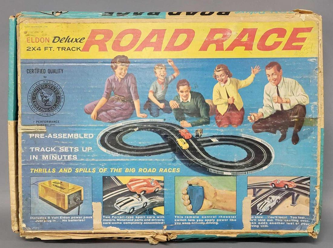 Eldon Deluxe Road Race set in original box (0123) on May 21, 2022
