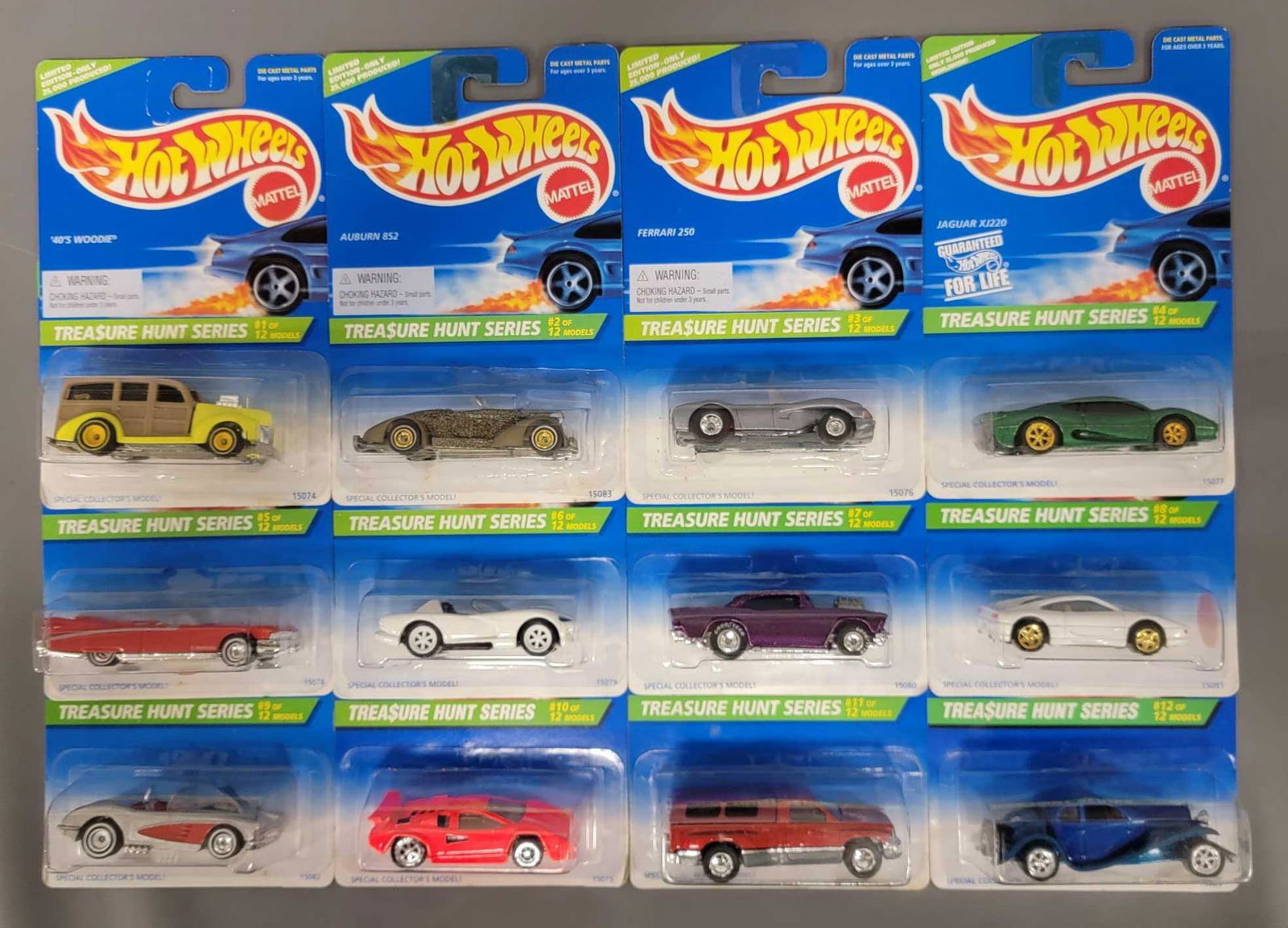 1995 hot wheels sales treasure hunt set