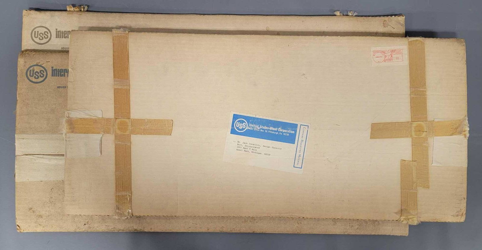 Syd Mead US Steel Interface a Portfolio of probabilites set with 18 prints (1 of 14)