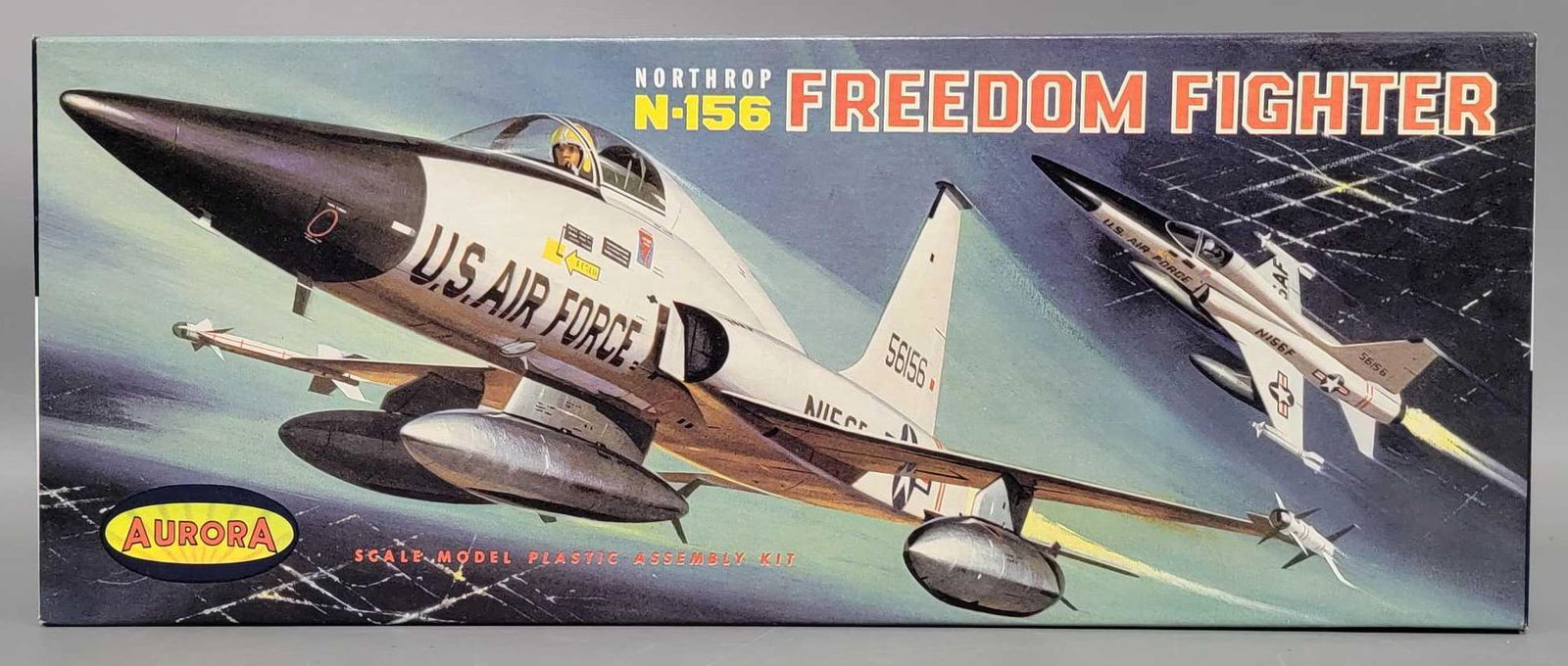 Aurora Northrop N-156 Freedom Fighter model kit in original box (1 of 4)