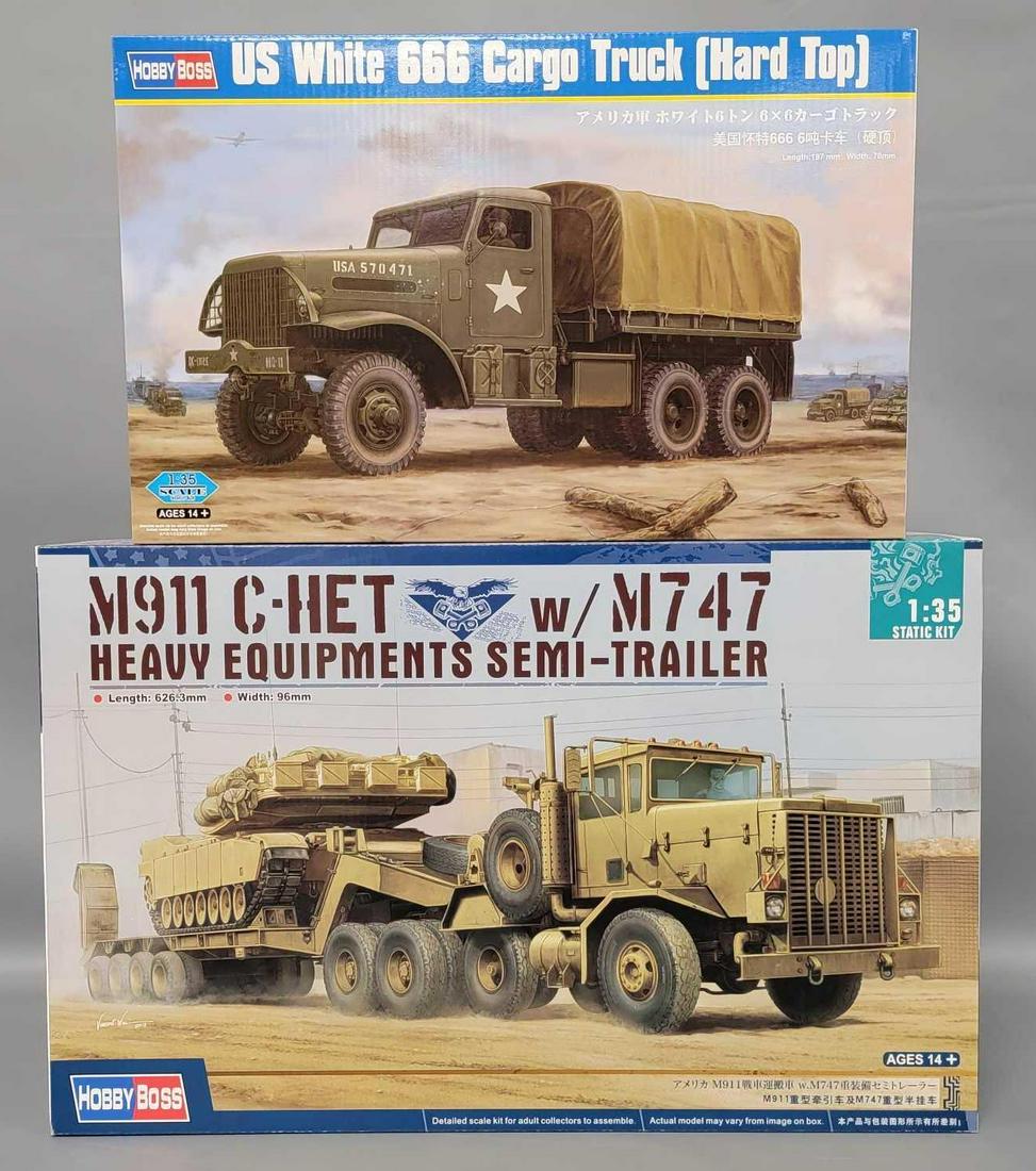 Two Hobby Boss 1/35 scale military model kits in original boxes (1 of 2)