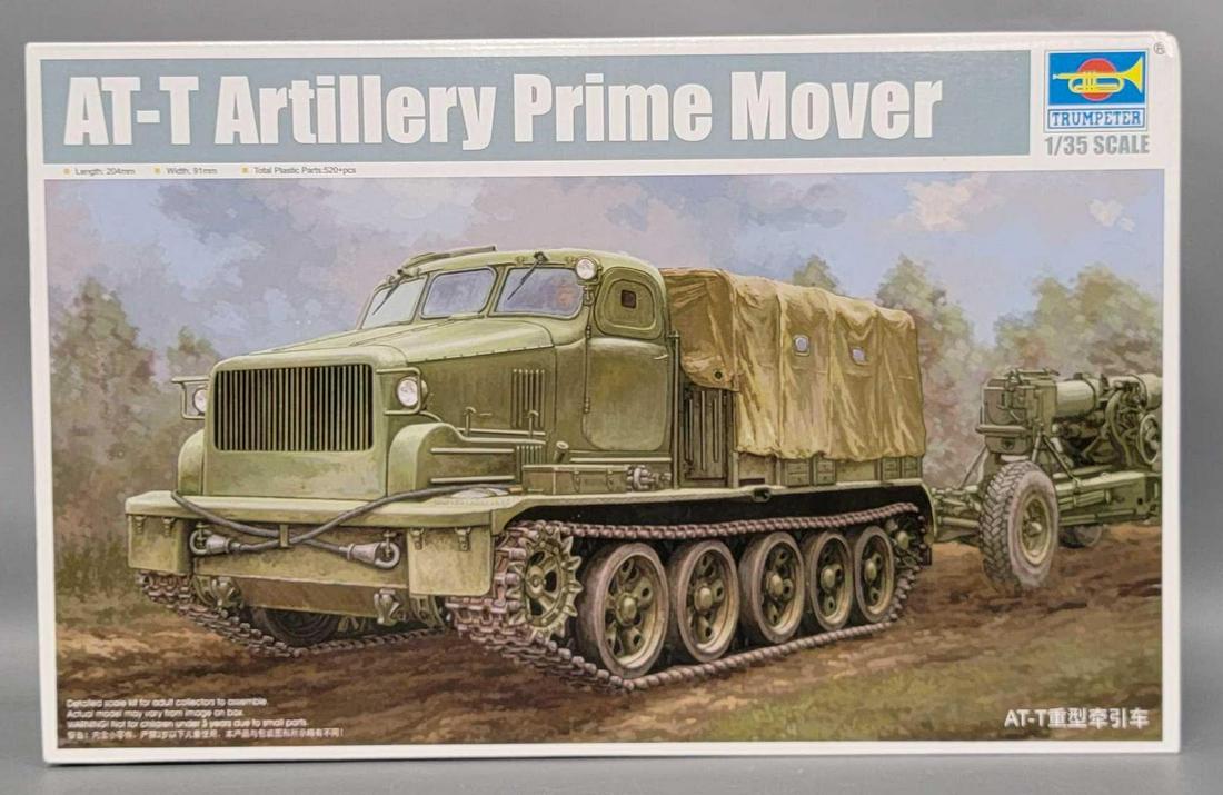 Trumpeter 1/35 scale 9501 model kit AT-T Artillery Prime Mover in original box (1 of 5)
