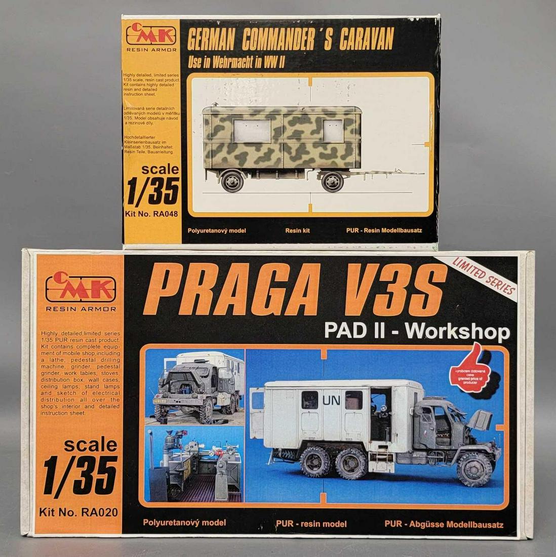 Two CMK 1/35 scale military resin model kits in original boxes (1 of 5)