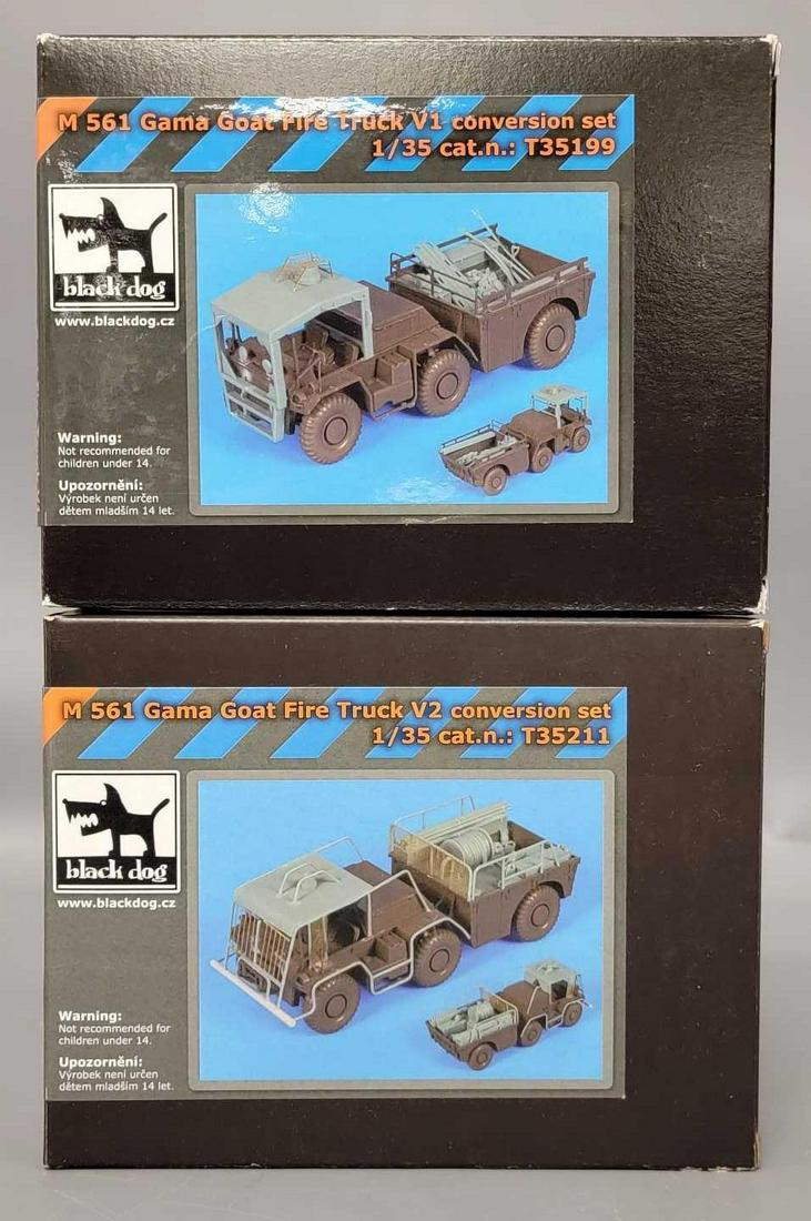 Two Black Dog 1/35 scale military model kits in original boxes (1 of 3)