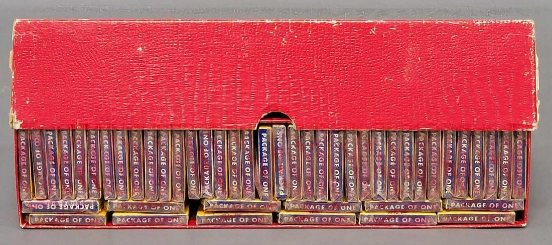 Box of 48 Vintage Royal Knight Prophylactic Condom Rubbers in sealed packages: Box of 48 Royal Knight Prophylactic Condom Rubbers in sealed packages, all of these are new old stock, all with original plastic seals, these are not appropriate for use, for collectors purposes only.