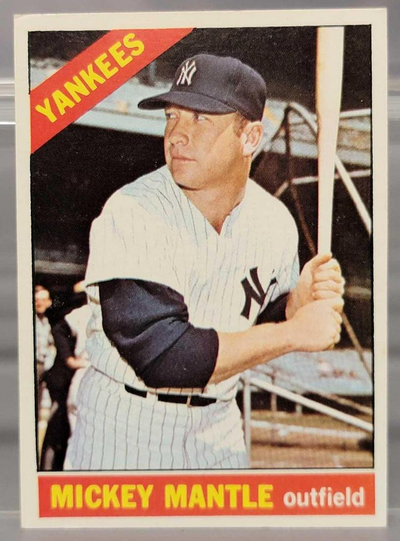 1966 Topps Mickey Mantle Baseball card  #50 (1 of 8)