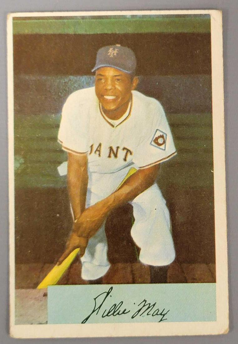 1954 Bowman Willie Mays #89 (1 of 7)