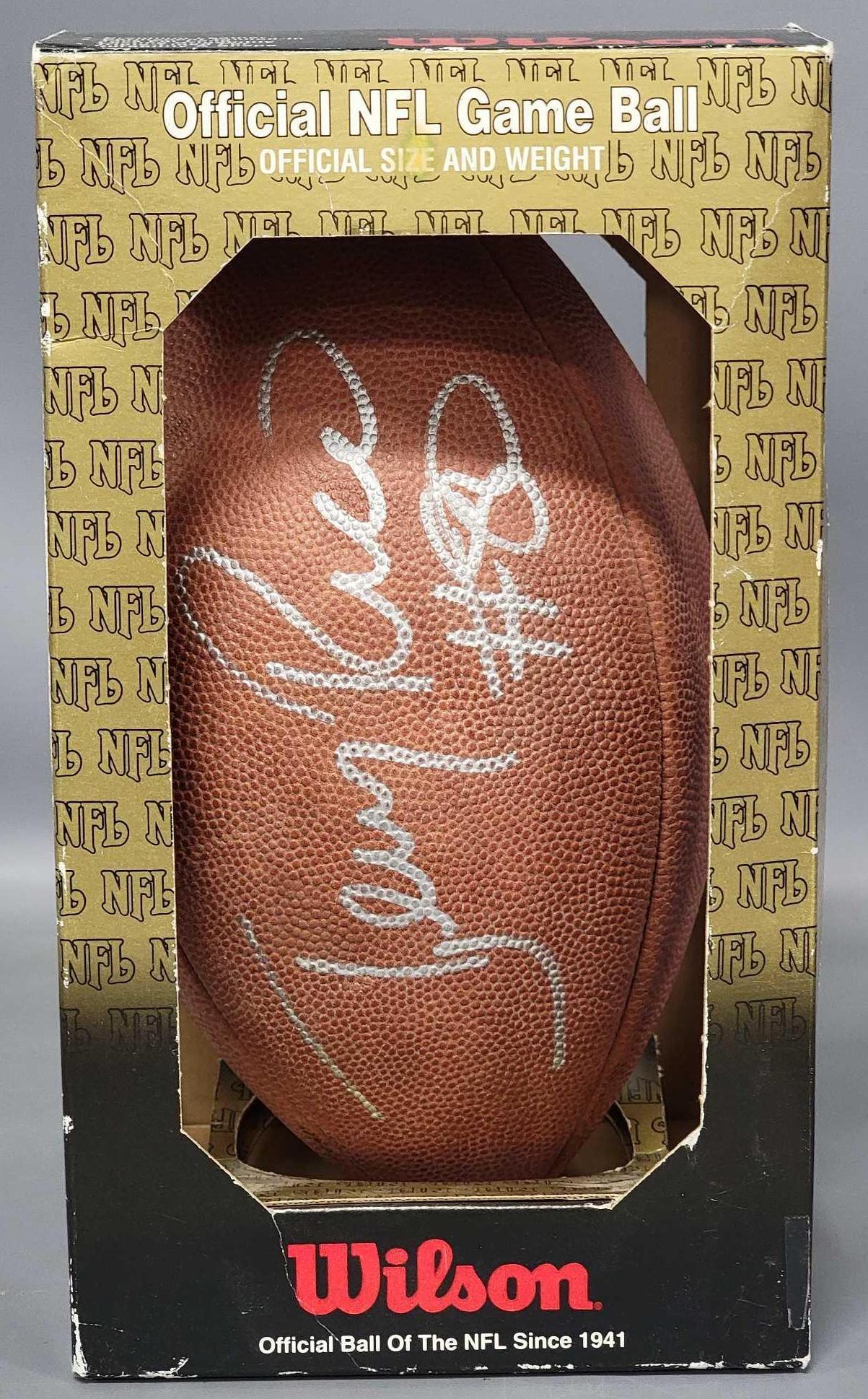 Jerry Rice Autographed official Wilson NFL game ball (1 of 7)