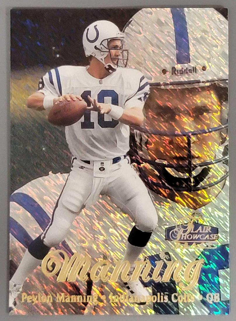 1998 Fleer Flair Showcase Grace Peyton Manning rookie (1 of 6)