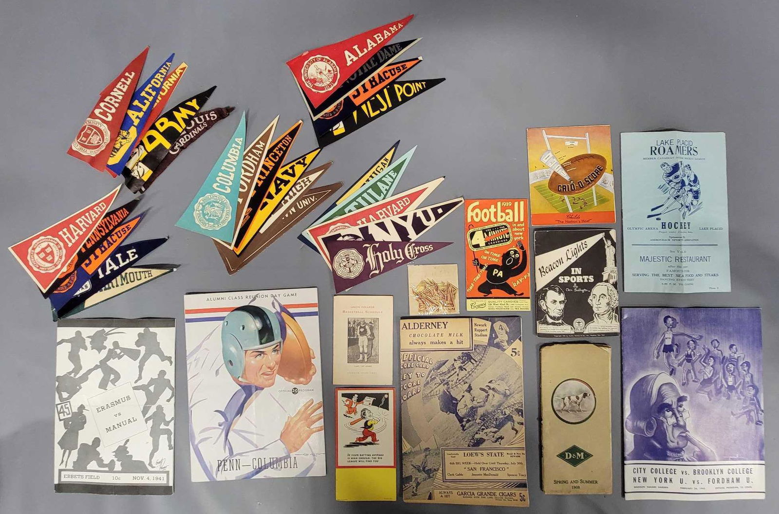 Collection of vintage miscellaneous sports items (1 of 4)