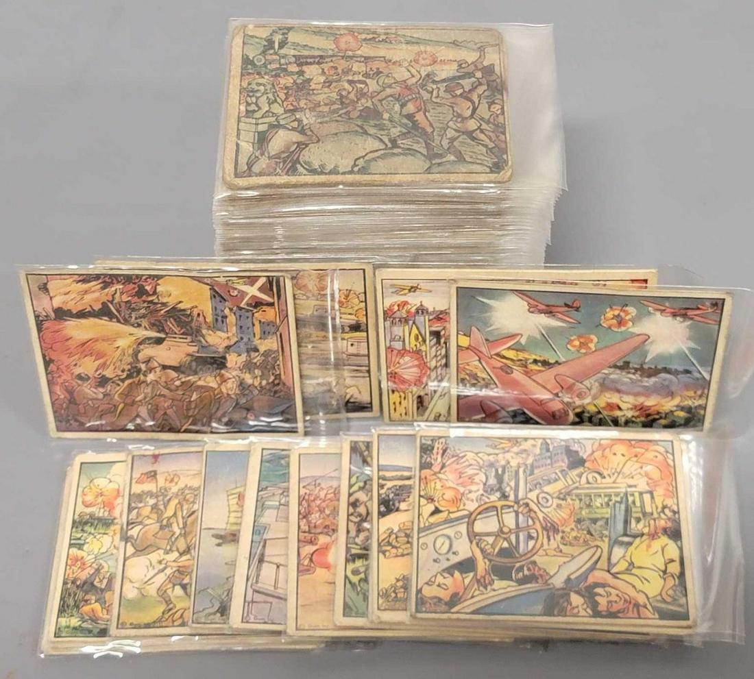 127 different 1938 Horrors of War GUM trading cards 1-139 (1 of 6)