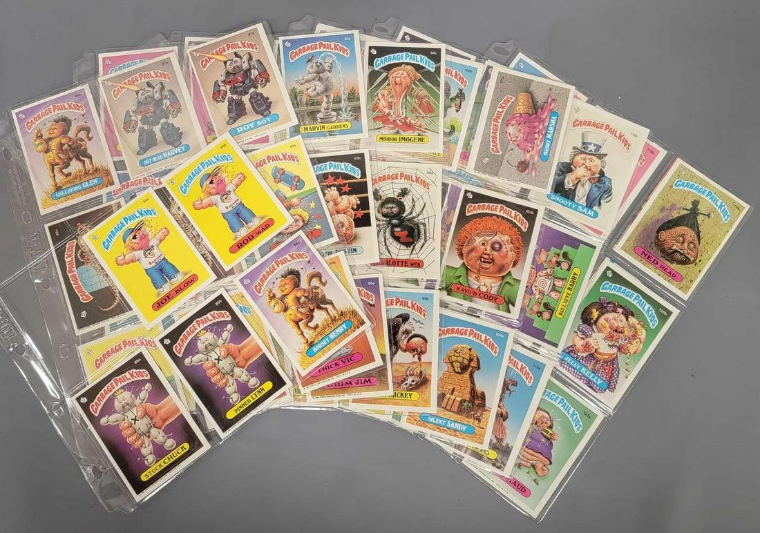 1986 Topps Series 3 Garbage Pail Kids GPK cards complete set near mint: 1986 Topps Series 3 Garbage Pail Kids GPK cards complete set near mint, this is for a complete base set, 84ab - 124ab, not all variations, so it has one of each a and one of each b card in the series,