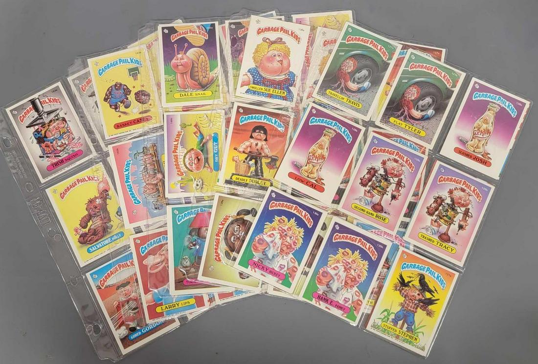 1986 Topps Series 4 Garbage Pail Kids GPK cards complete set near mint: 1986 Topps Series 4 Garbage Pail Kids GPK cards complete set near mint, this is for a complete base set, 125ab - 166ab, not all variations, so it has one of each a and one of each b card in the series
