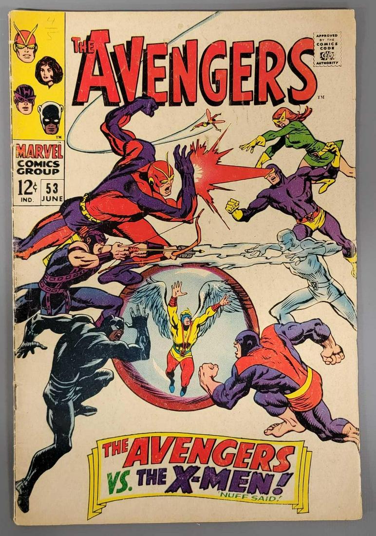Marvel The Avengers #53 The Avengers vs the X-men (1 of 13)