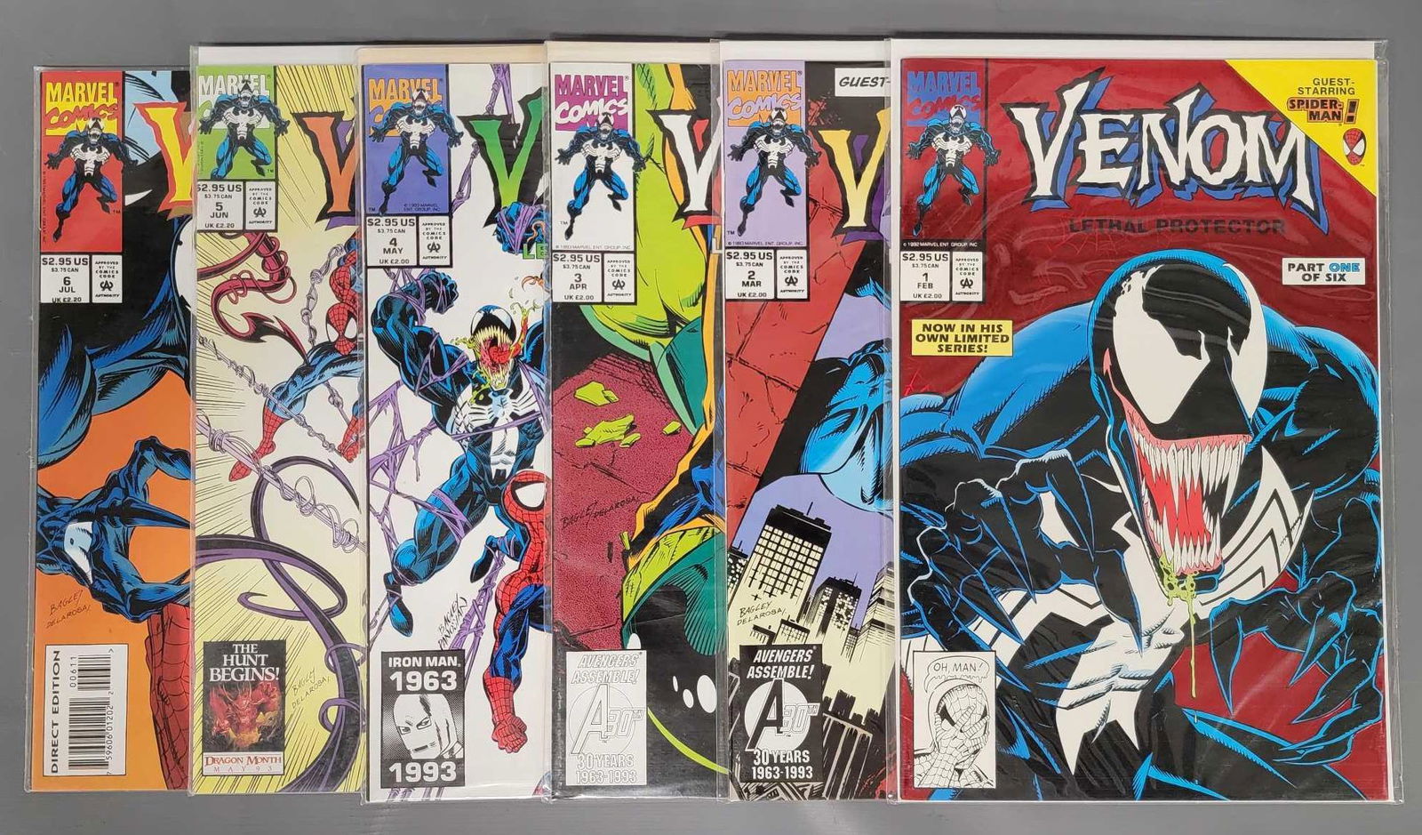 Marvel Venom comics complete first series (1 of 4)