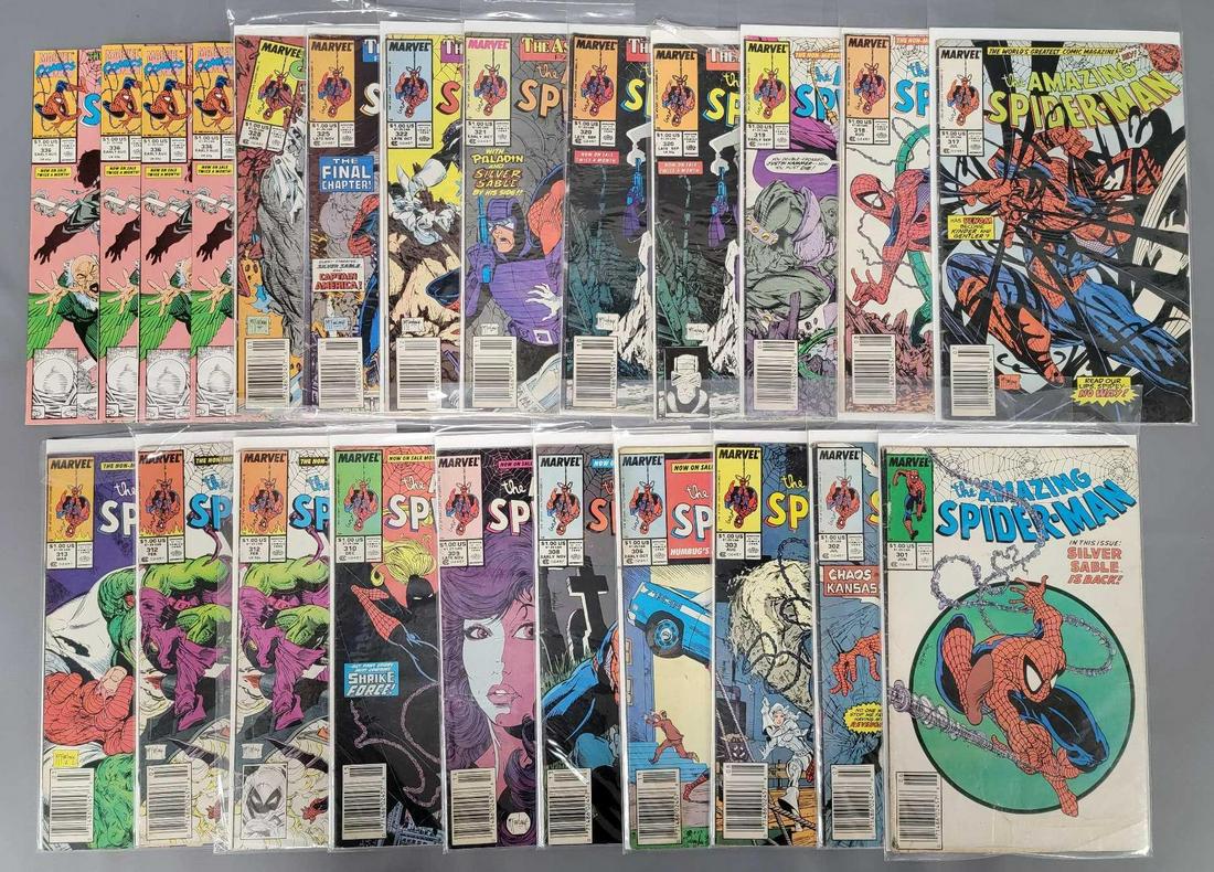 Twenty-three Marvel the Amazing Spider-man comics all by McFarlane (1 of 5)