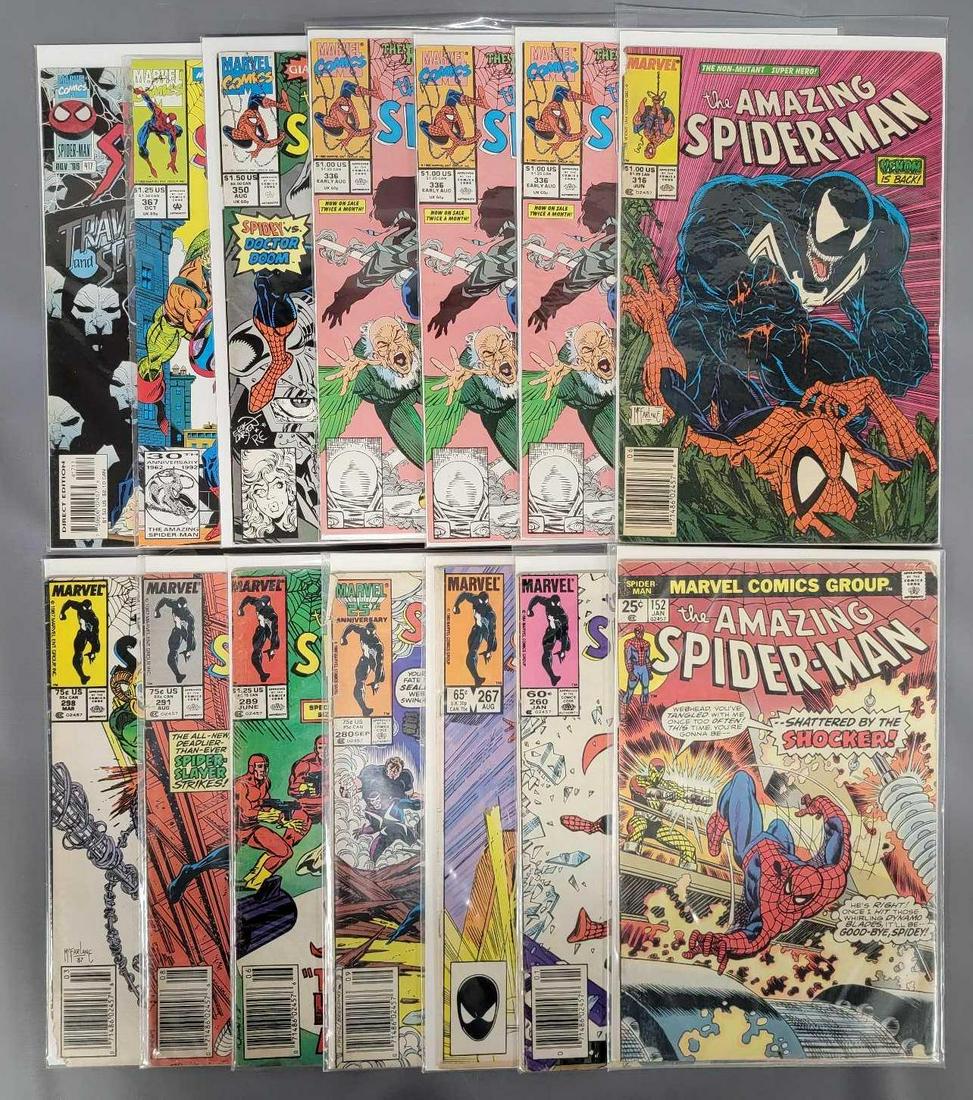 Fourteen Marvel the Amazing Spider-man comics (1 of 4)