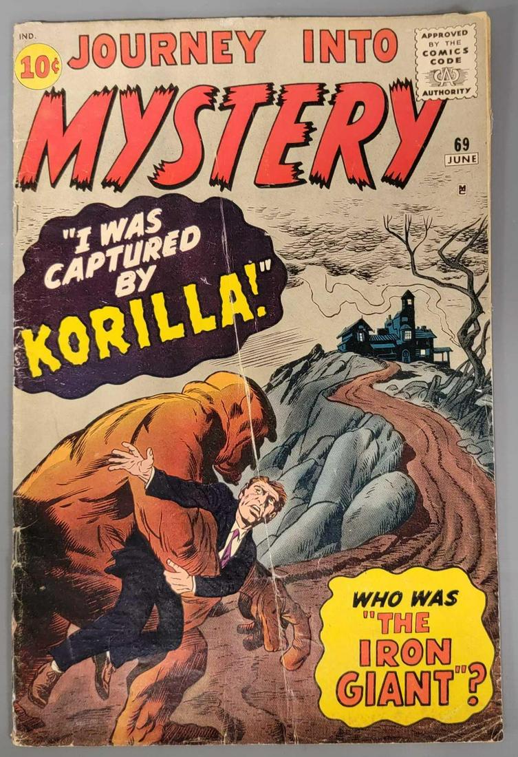 Marvel Journey into Mystery #69 comic book (1 of 14)