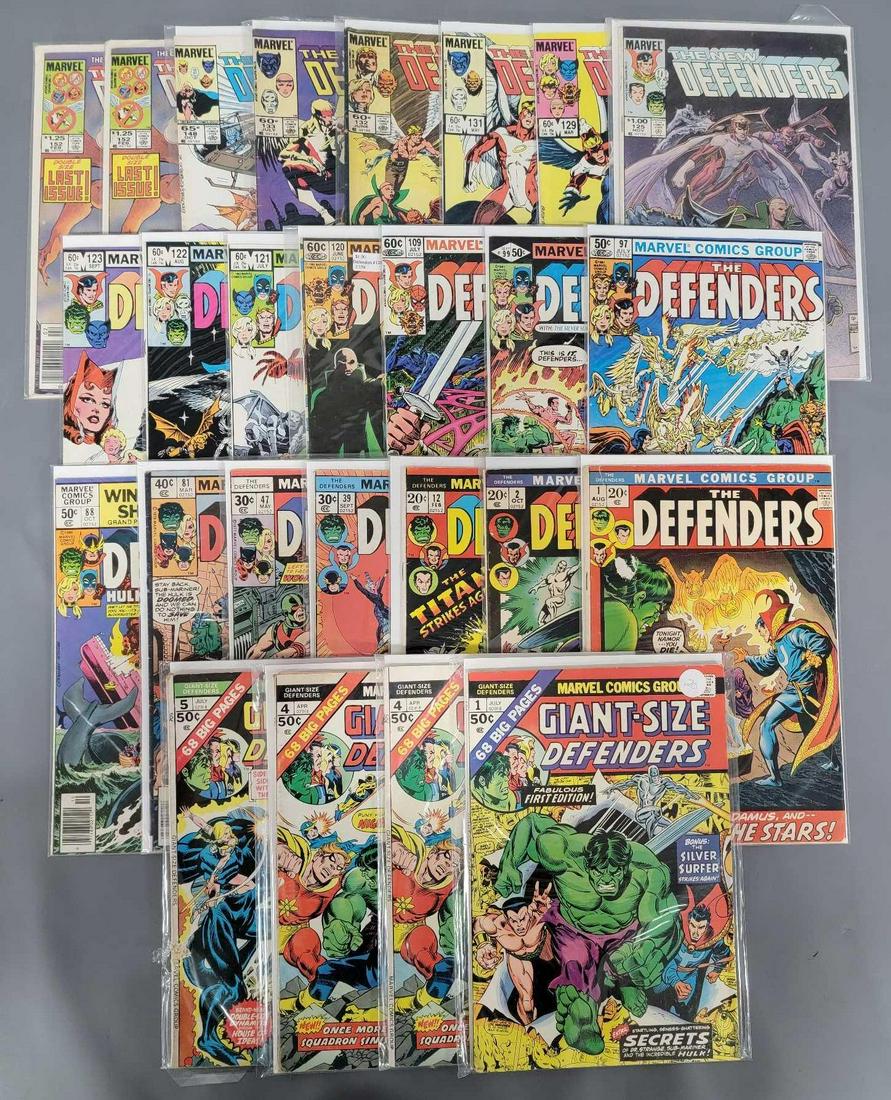 Nice collection of  Marvel Defenders comic books (1 of 5)