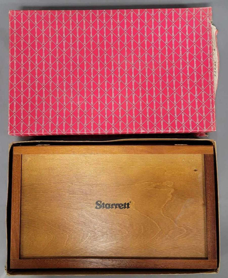 Vintage Starrett Micrometer 436XL 8 inch in Original wooden Box (1 of 8)
