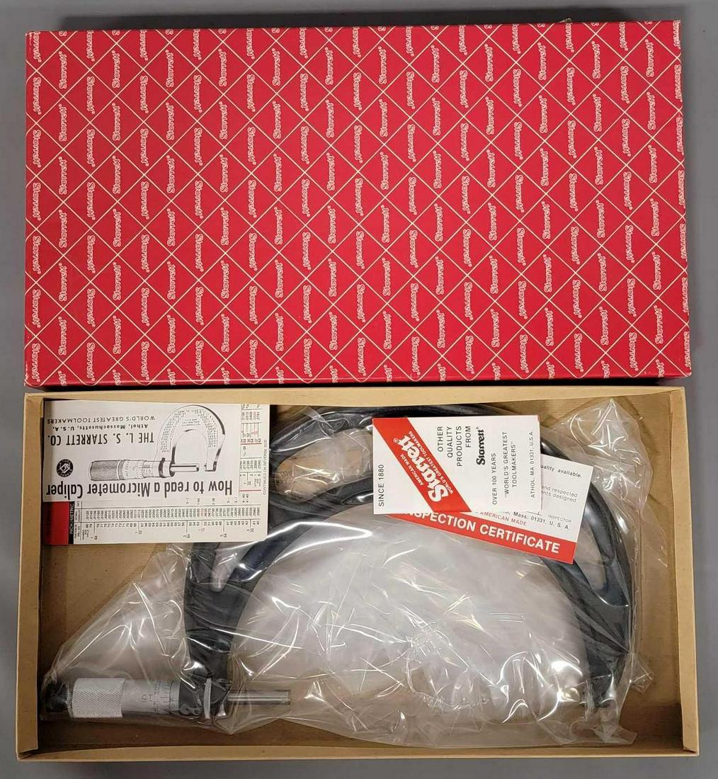 Vintage Starrett 436XRL-7 Outside micrometer new in original box (1 of 7)