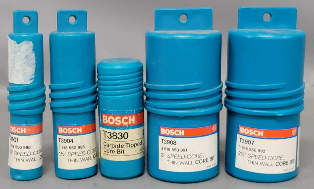 Five Bosch speed-core core bits new old stock (1 of 6)