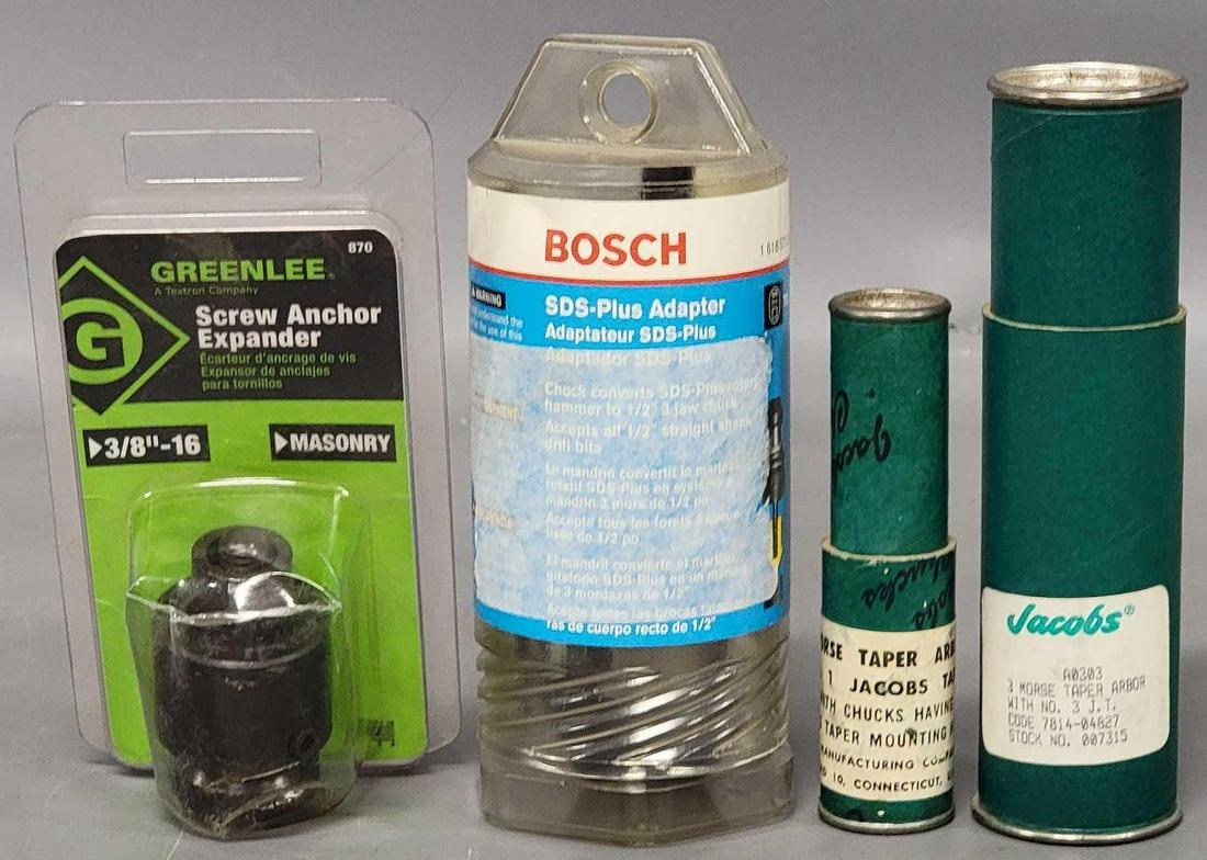 Four miscellaneous drill bit tools and accessories (1 of 5)